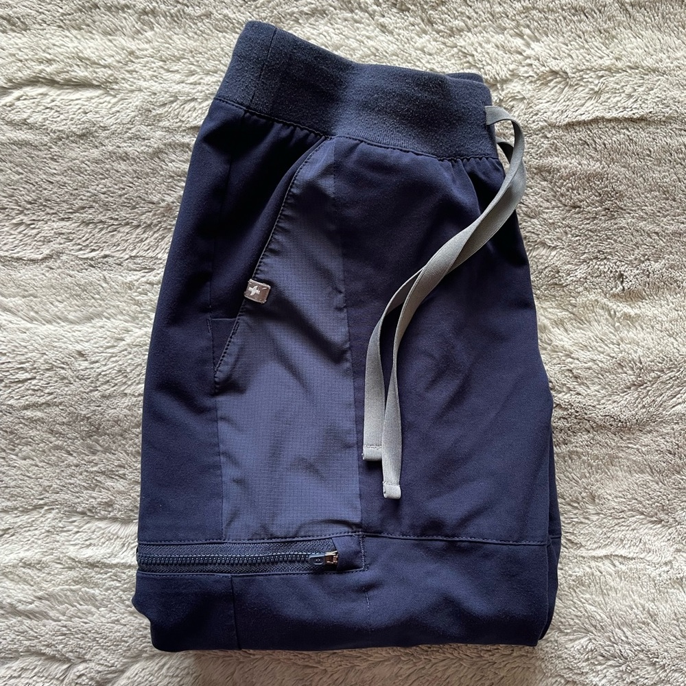 FIGS Navy Manari Scrub Pants